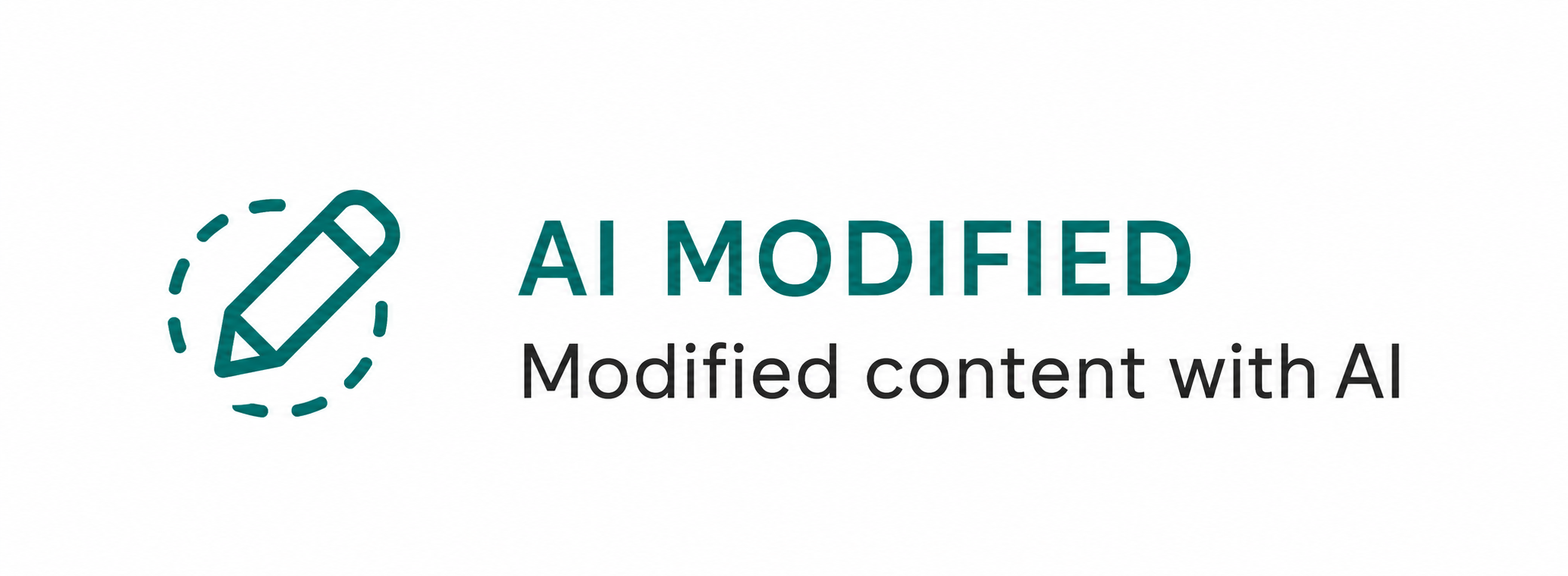 AI Modified banner